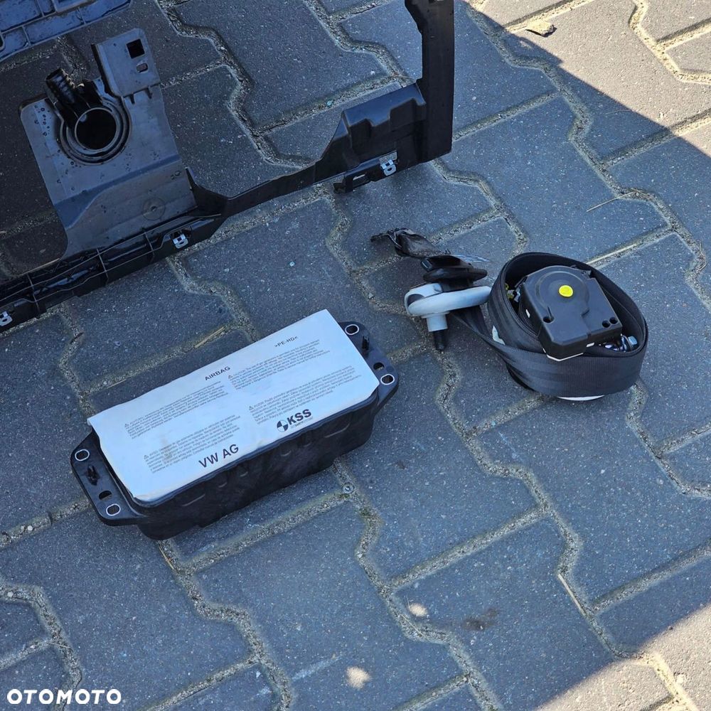 VW T6.1 konsola deska airbag pas pasy KOMPLET - 5