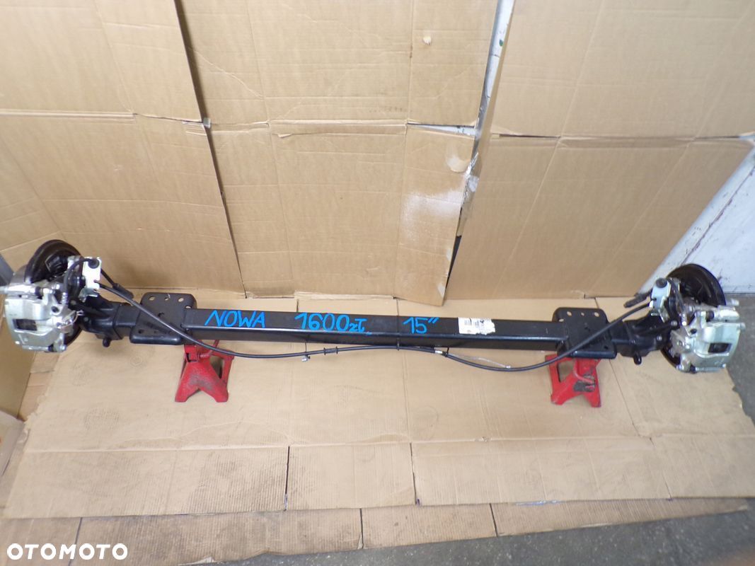 DUCATO JUMPER BOXER 06- NOWA OŚ TYLNA BELKA NA KOŁA 15" - 1