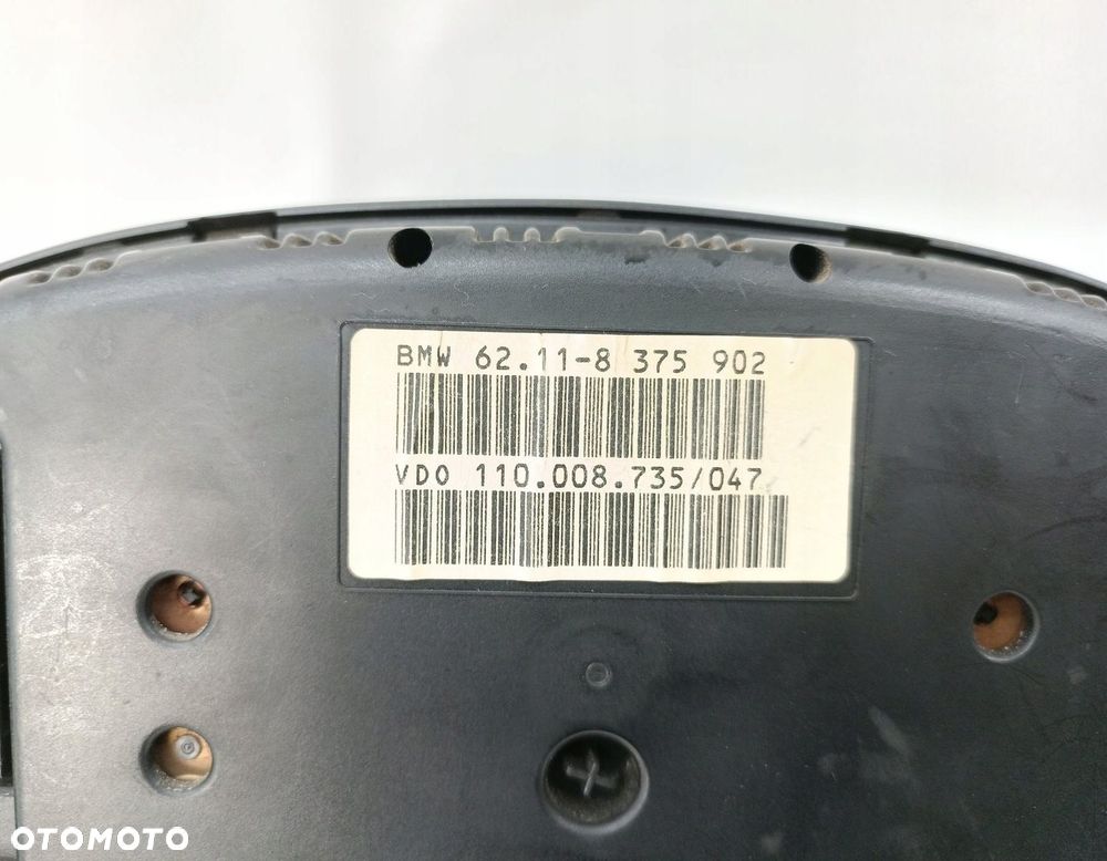 ZEGARY LICZNIK BMW E39 2.5 TDS 8375902 - 3