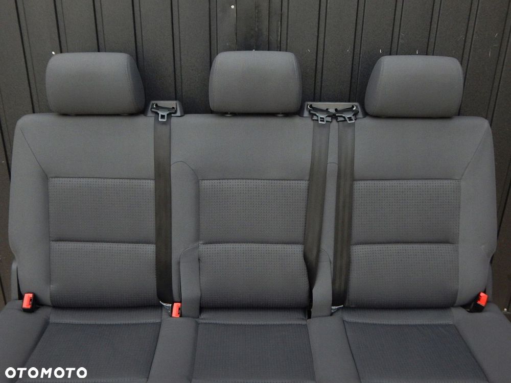 vw t5 t6 multivan fotel kanapa łóżko tył antracyt - 4