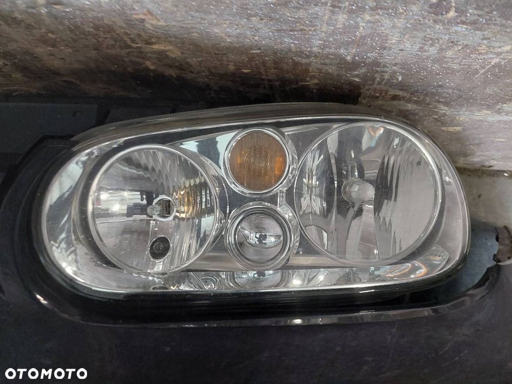 KOMPLETNY PRZÓD ZDERZAK LAMPY PAS PRZEDNI GOLF IV LC9Z ID: 236691 - 6