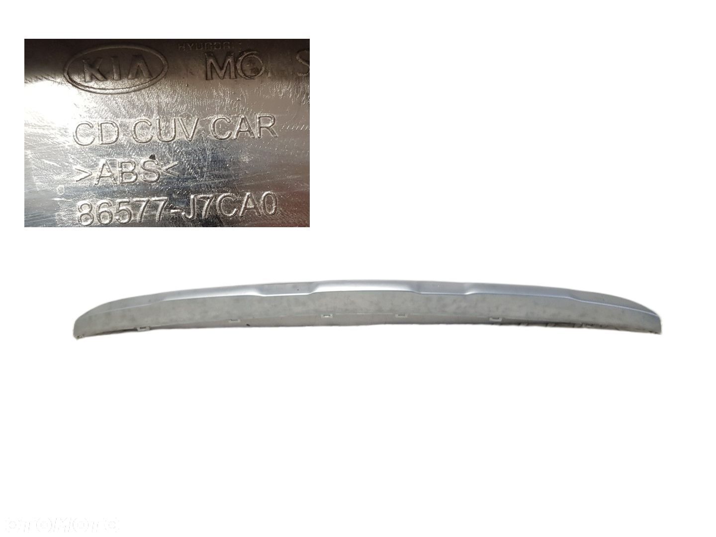 ORYGINALNA LISTWA DOKŁADKA ZDERZAKA PRZEDNIEGO CHROM KIA XCEED X-CEED 19-22  865577-j7caO - 1