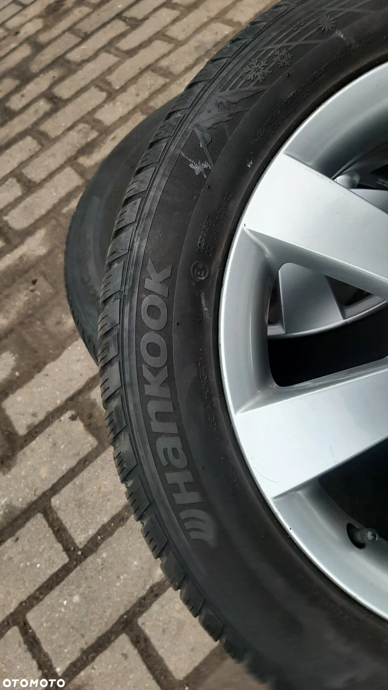 VW NEW BEETLE ALU FELGI 16 CALI OPONY ZIMOWE 1C0601025AB 6,5x16 ET42 5X100 - 13