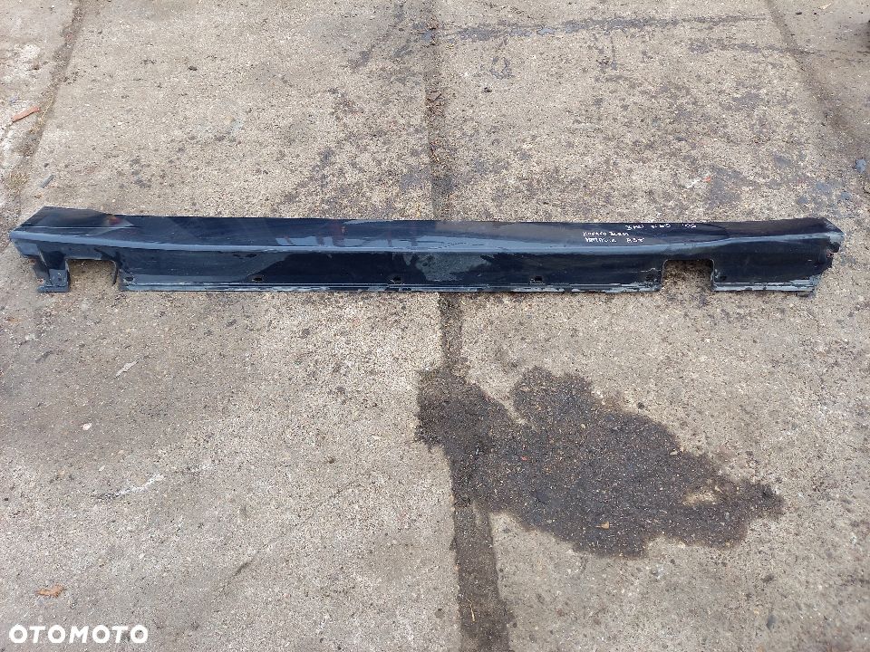 Listwa progowa prawa Bmw e60  06' kod Monaco Blau Metalic a35 - 1