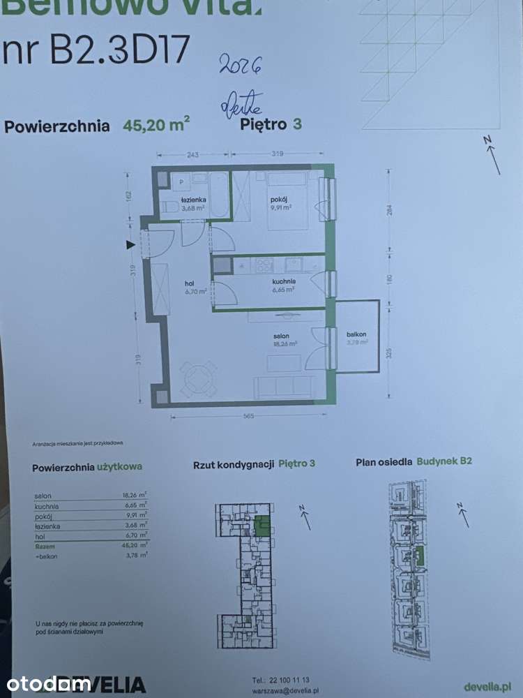 NOWE 2 POKOJE | METRO CHRZANÓW | PIERWSZY NAJEM | 3300 zł