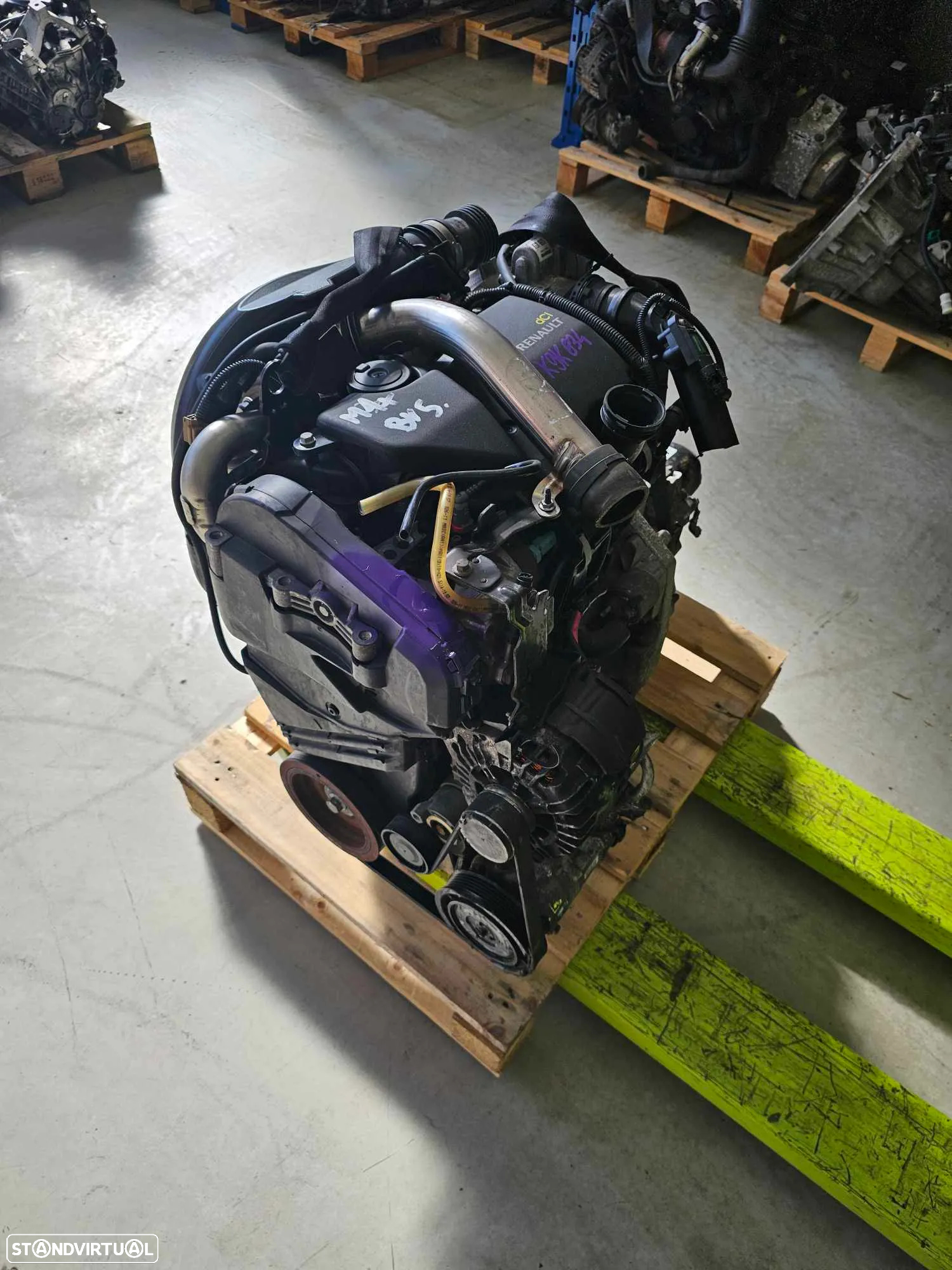 Motor Renault Megane III 1.5 DCI 2014, ref K9K 834 - 3