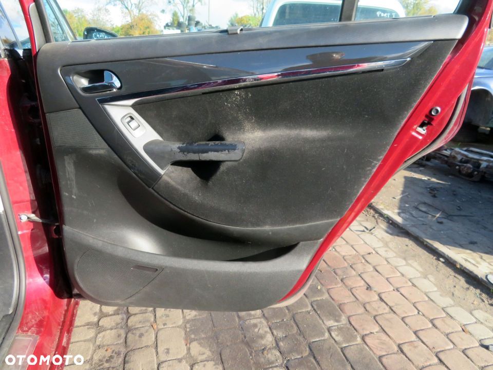 DRZWI TYLNE PRAWE C4 GRAND PICASSO I KHLD 9008P6 9008S8 CZERWONY BURLAT CITROEN 2006-2010 - 6