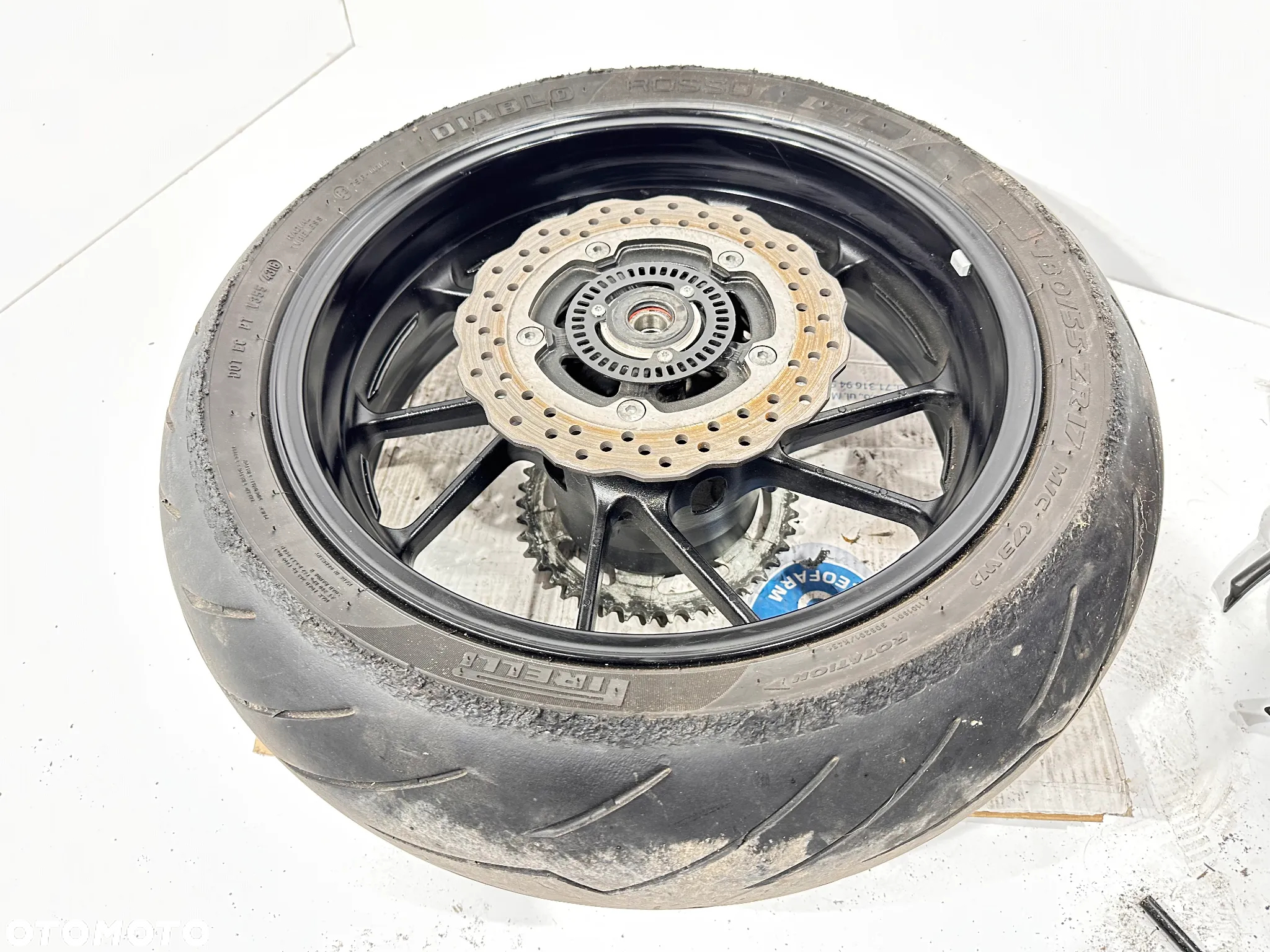 Koło felga tył 180/55/17 Yamaha MT07 MT-07 Tracer 700 - 6