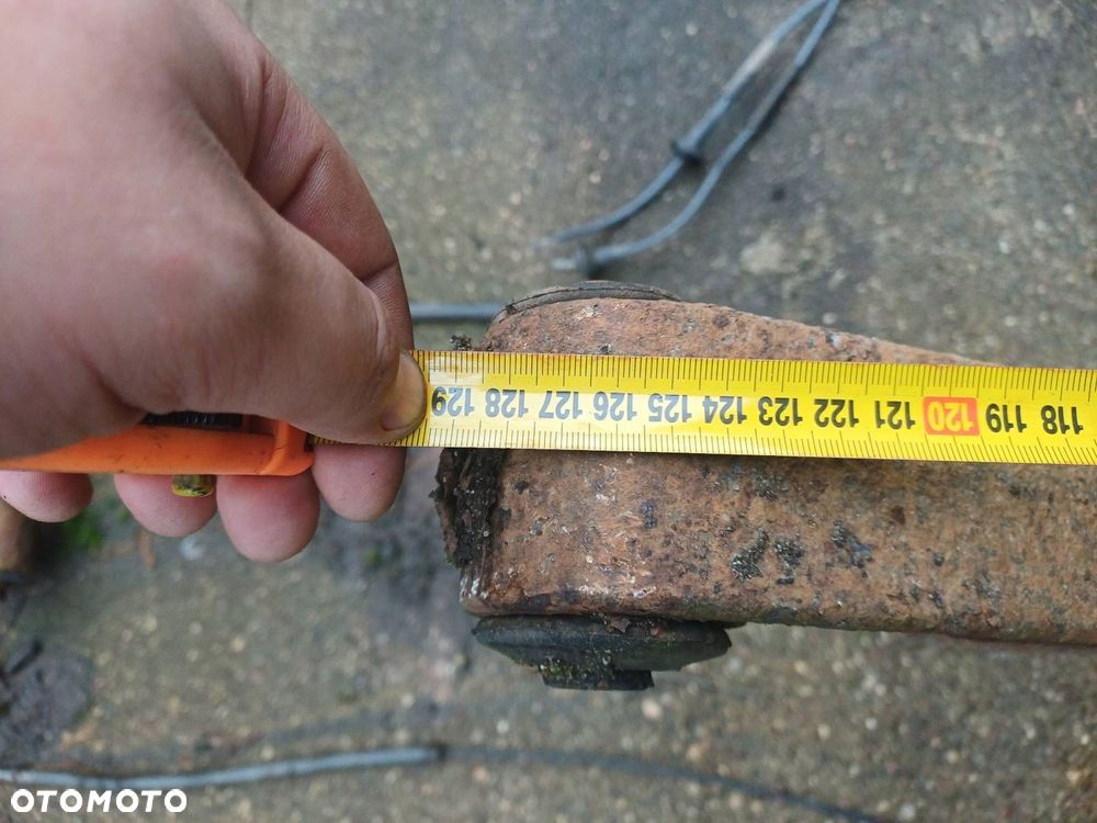 OŚ BELKA ZAWIESZENIA TYŁ + RESORY IDEALNA NA PRZYCZEPKĘ - 6