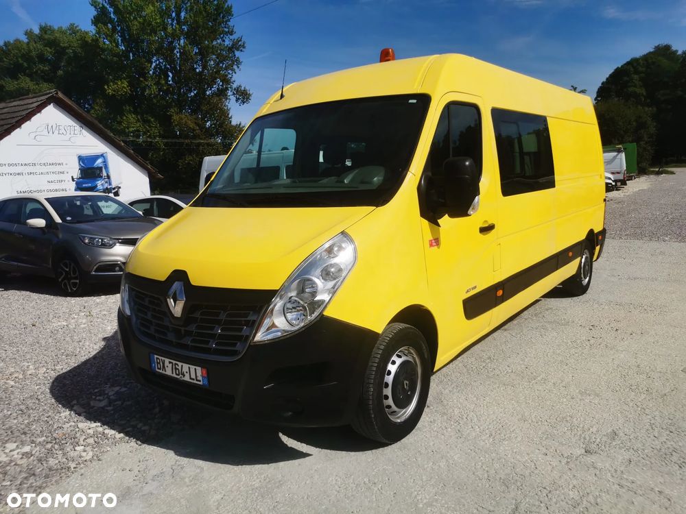 Renault Master L3H2 długi 7-osobowy Dubel 2.3dCi-125KM Brygadówka doka - 6