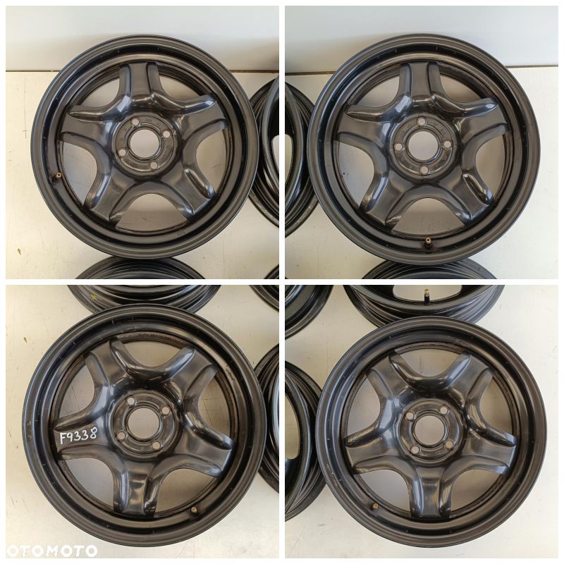 FELGI 4x100 16 Dacia Sandero Logan Renault Captur + Kołpaki 4szt (F9338) - 4
