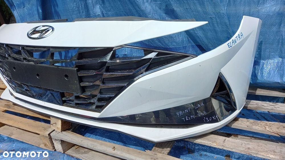 Zderzak Przedni Przód Kpl. HYUNDAI ELANTRA VII 7 LAKIER WAW - 2