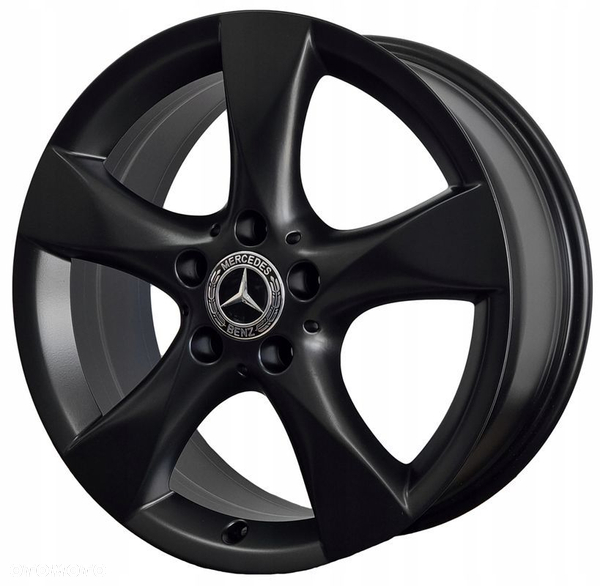 Czarne Felgi 17 Cali Mercedes A Klasa W176 B Klasa W246 Cla W117