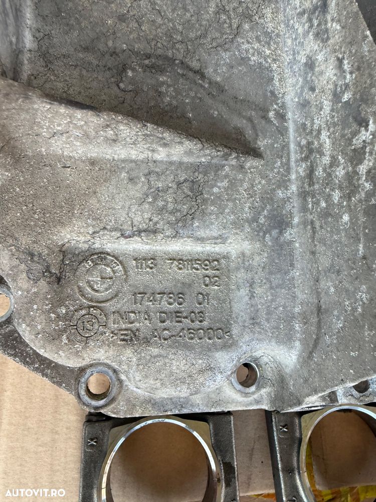 Baie de ulei Originală BMW / MINI Cooper (Motoare N47N) - Cod 11137811592 R56 r58 etc - 1