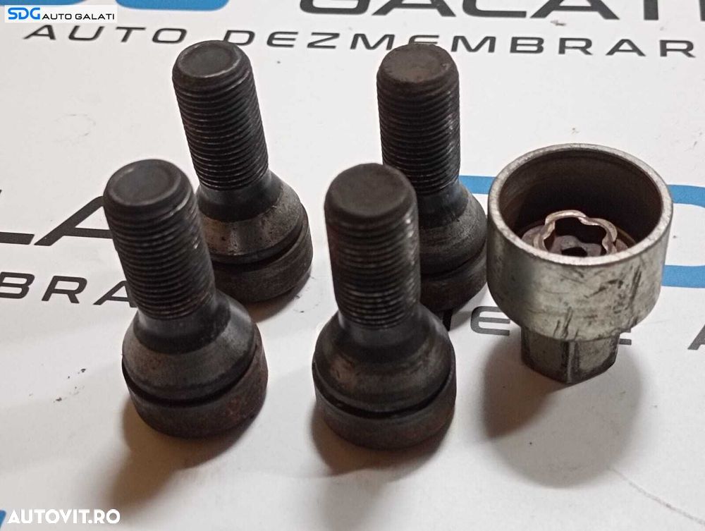 Set Prezoane Antifurt Roti Jante BMW Seria 3 F30 2011 - 2018 [M7619] - 3