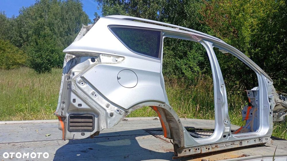 Podłużnica, próg, słupek, poszycie błotnika tył prawy Ford KUGA MK2 Moondust Silver 0D - 3