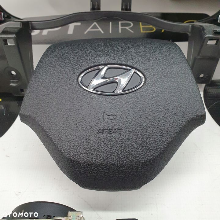 HYUNDAI TUCSON 3 III LIFT DESKA ROZDZIELCZA KONSOLA KOKPIT PULPIT PODUSZKI AIRBAG AIR BAG PASY KIT SET - 7
