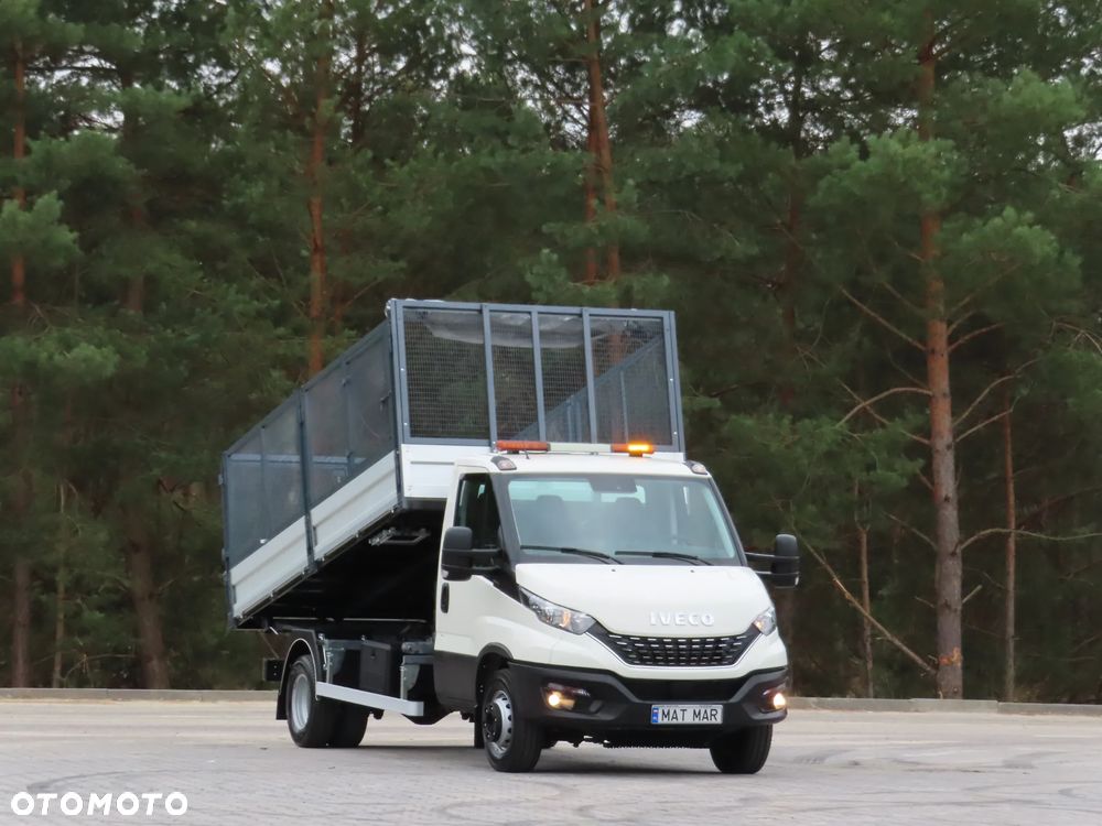 Iveco DAILY 70C16 Wywrotka Siatkowa Kiper Wywrot x 3 Strony 4.20 CM Długi 8 E.Palet Renomowanej Firmy ROMCAR Rozstaw Osi 4100 mm HAK 3500 Kg 40 Tys Km Przeb. Stan Auta JAK NOWY - 2