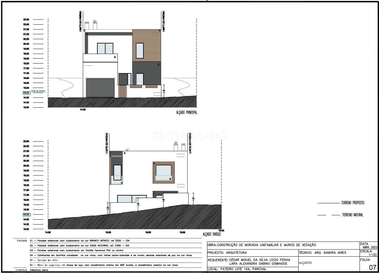 Moradia de dois pisos T2+1 em construção no Parchal - Grande imagem: 5/6