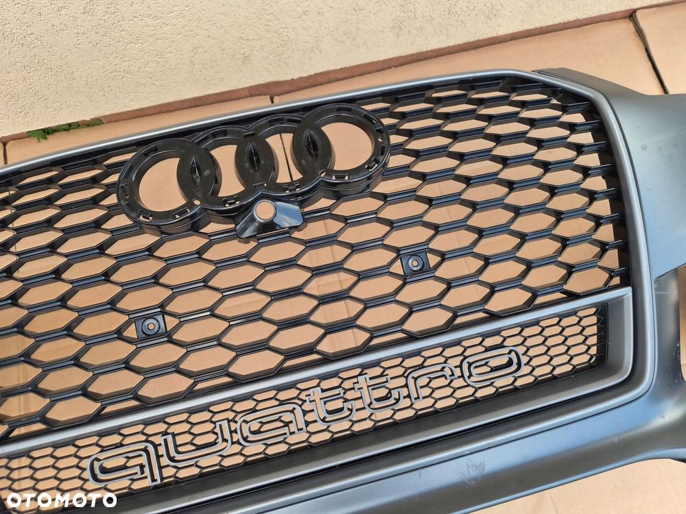 zderzak przód audi rs6 c7 lift spryski pdc oryginał - 5