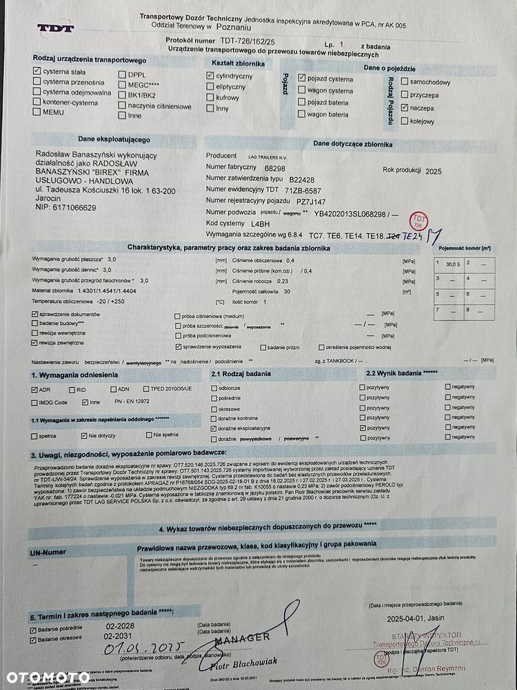 Lag 0-3-ST L4BH ADR DO BITUM 30.000L P.NOWA - 28