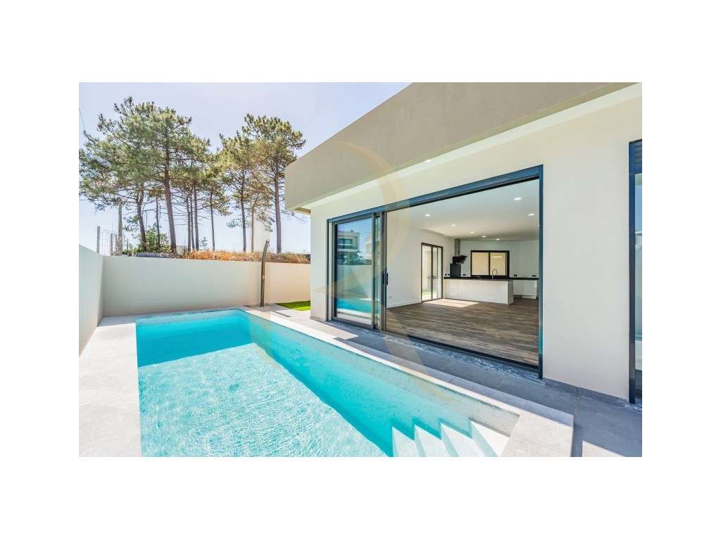 Moradia Nova Isolada T3 Térrea com Piscina | Pinhal Conde da Cunha - Grande imagem: 2/45