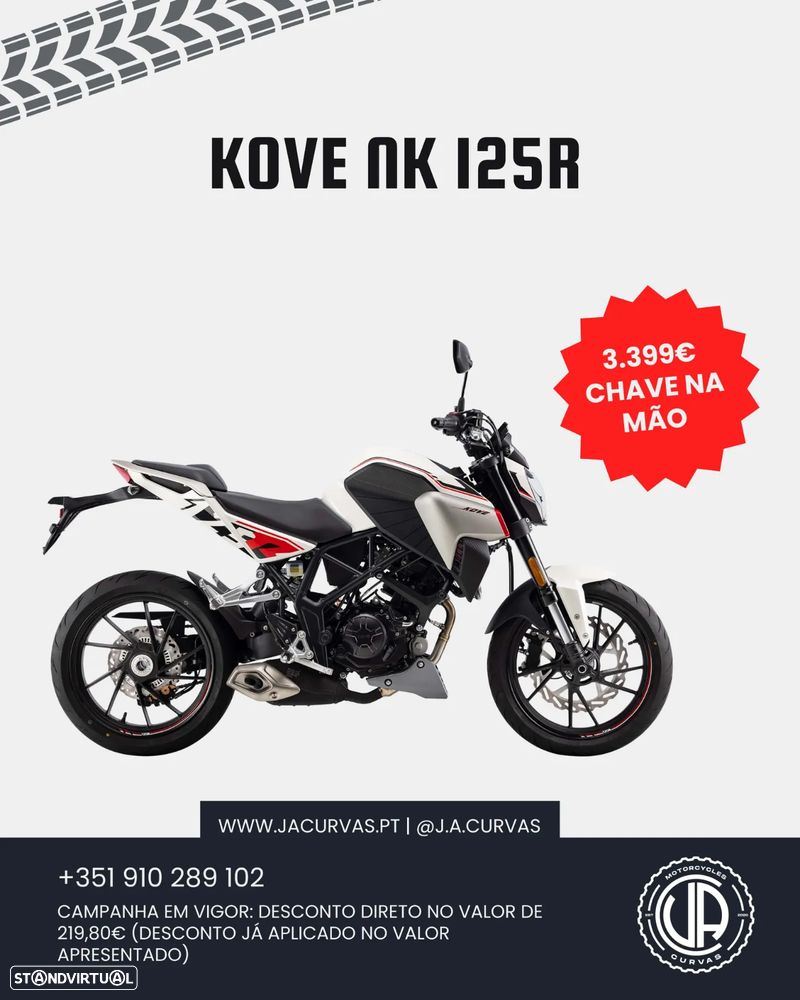 KOVE 125R (CAMPANHA EM VIGOR) - 1