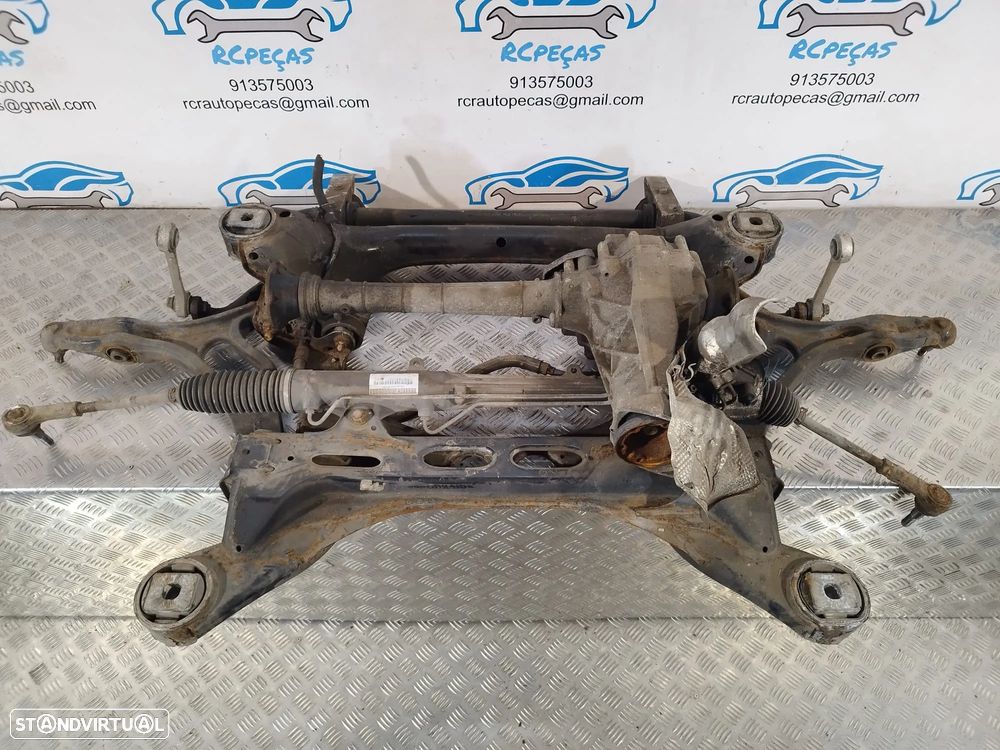 CHARRIOT EIXO FRONTAL FRENTE PORSCHE CAYENNE TURBO S 9PA 95534103019 95534103020 95534103021 95534901002 0AA409507G DIFERENCIAL BRAÇO BRAÇOS - 1