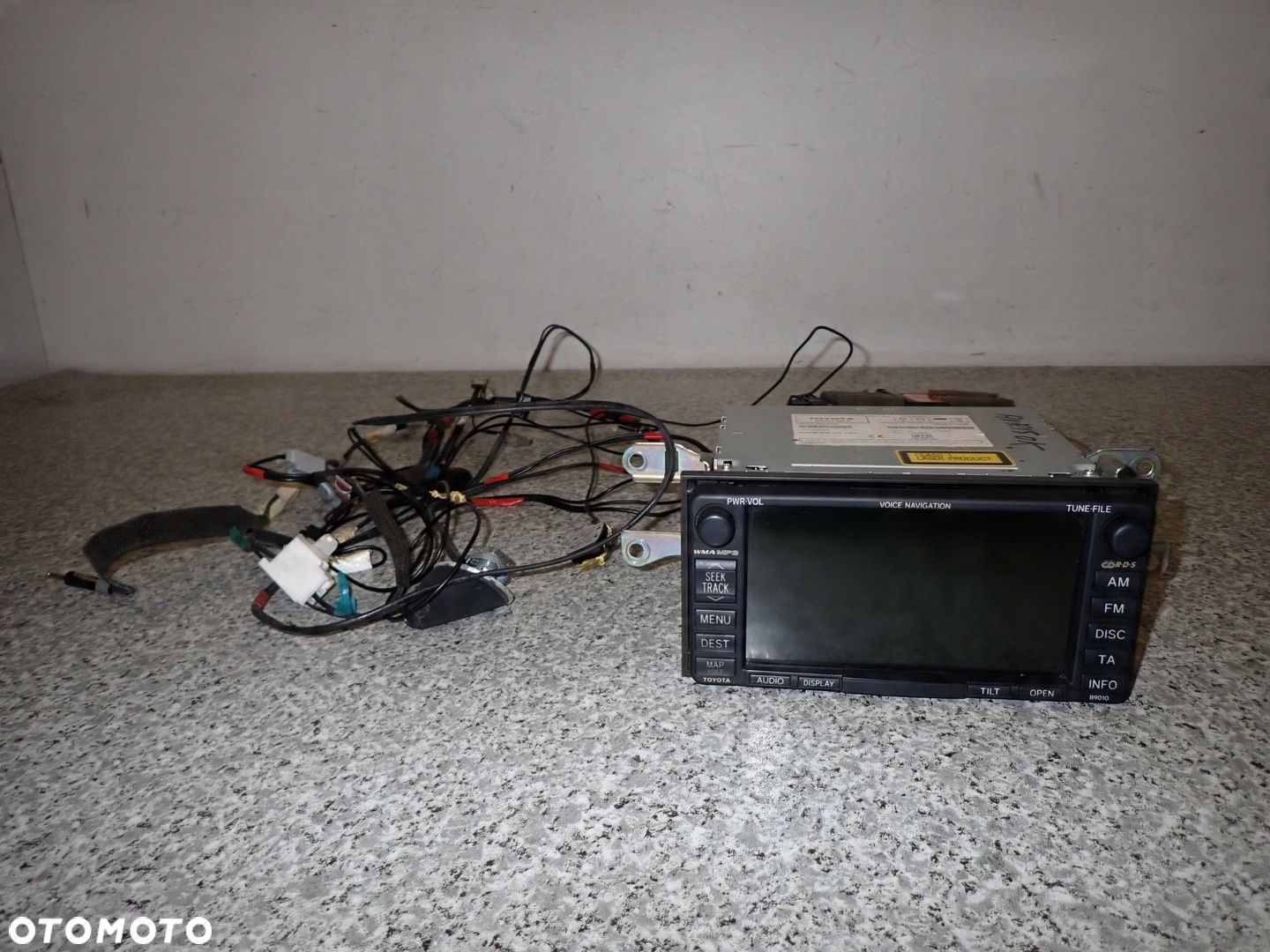 TOYOTA AURIS 06-09 RADIO NAWIGACJA GPS - 3