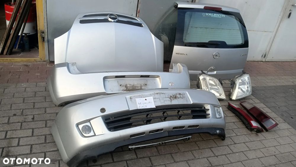 Opel Meriva zderzak maska - 5