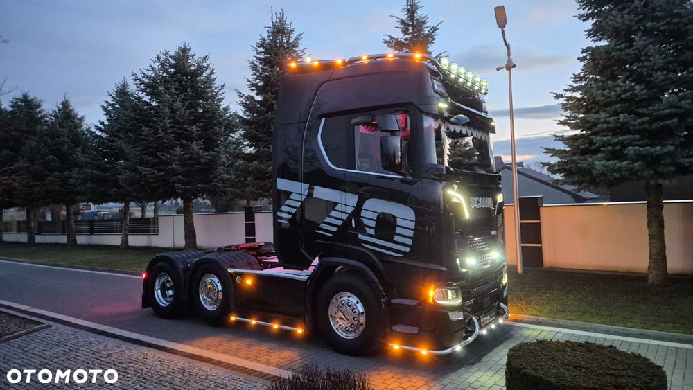 Scania SCANIA///S 770///2021///PUSHER///6×2/// 70000KG///RETARDER///OŚ SKRĘTNA///OŚ PODNOSZONA///PODUSZKI///NAWIGACJA/// FULL LED///ALUFELGI///PRZESUWANE SIODŁO///PEDANTYCZNY STAN - 3