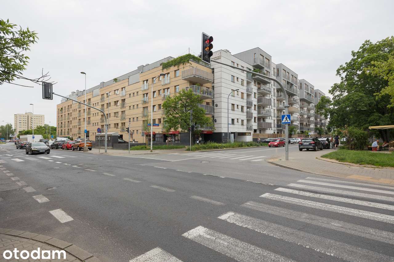 Ciche 2 pokoje (56 m²) z osobną kuchnią i garażem – Mokotów