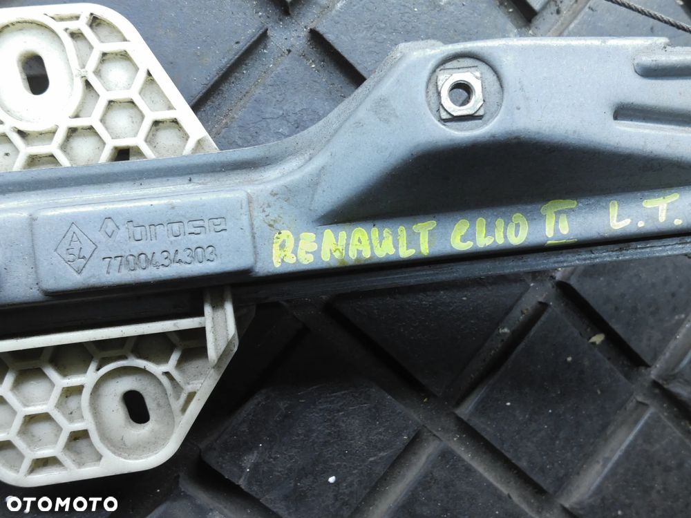 PODNOŚNIK SZYBY LEWY TYŁ RENAULT CLIO II 7700434303 - 2