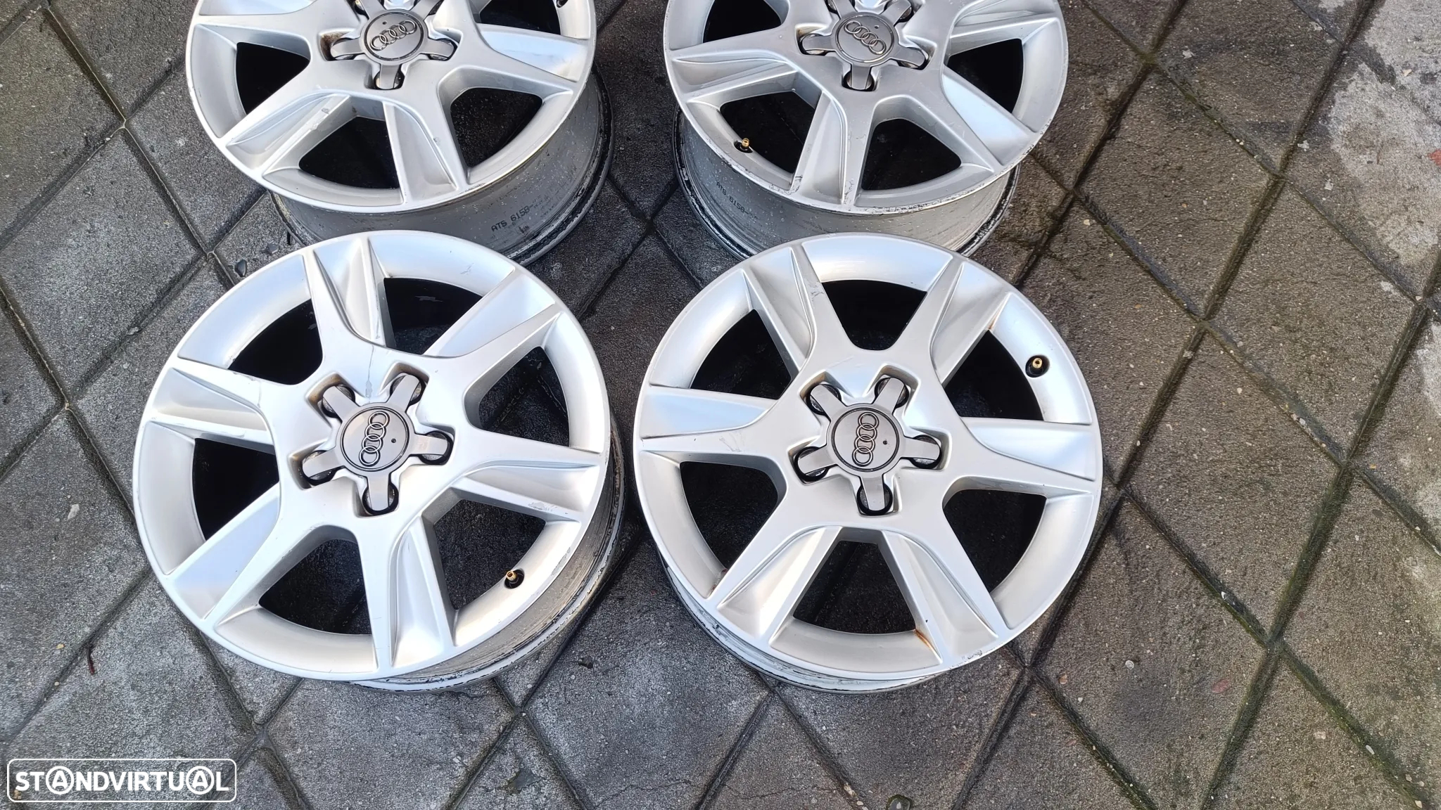 4 Jantes 16 Audi A4 furacão 5x112 - 2