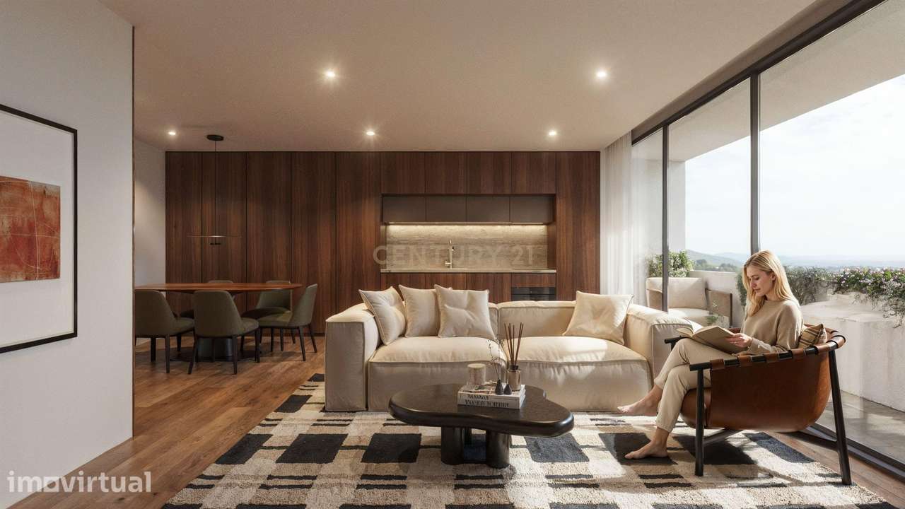 Novo Apartamento T1+1, junto ao Largo do Cô, Paços de Ferreira - Grande imagem: 2/18