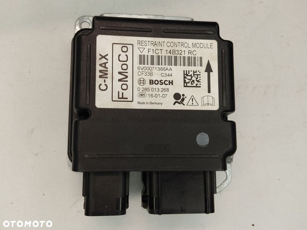 MODUŁ PODUSZEK POWIETRZNYCH SENSOR AIRBAG FORD C-MAX MK2 F1CT-14B321-RC