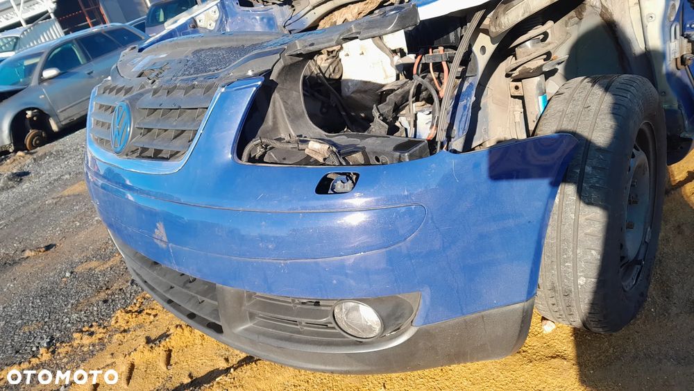 VW TOURAN I ZDERZAK PRZEDNI PRZÓD KOMPLETNY LL5M nr. TOU1 - 2