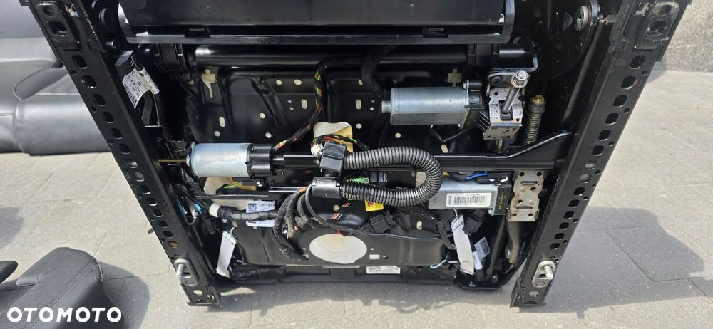 Fotele kanapy Audi A6 C7 lift S-Line skóra elektryczne - 8