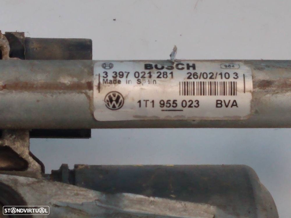 MOTOR LIMPA-VIDROS FRONTAL VOLKSWAGEN TOURAN 2010 -1397220926 - 4