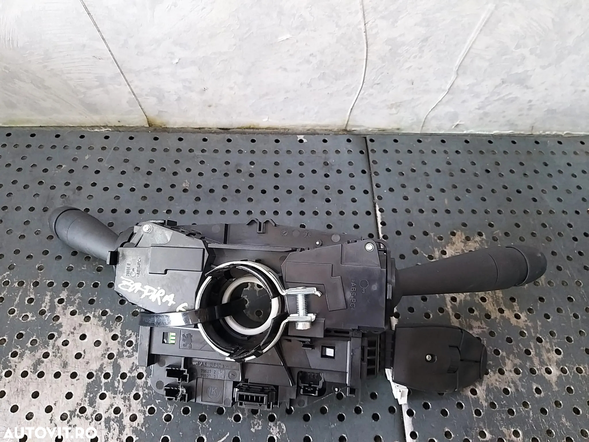 Bloc manete semnalizare stergator parbriz tempomat spirala volan opel zafira e life 98312531zd 1034201602 - 2