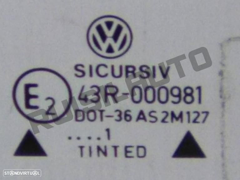 Vidro Porta Trás Direito  Vw Passat B4 Variant [1988_1997] 1.6 - 2