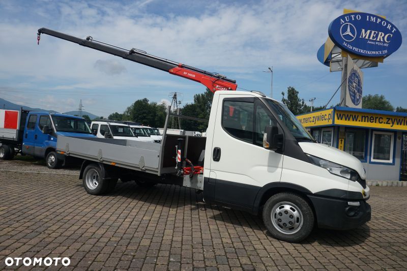 Iveco 35C15 HDS żuraw dźwig wywrotka skrzynia - 7