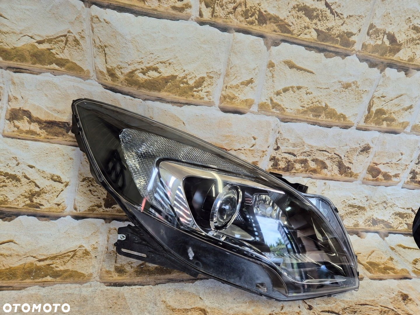 opel zafira c xenon skrętny z ledem europa prawa lampa - 3