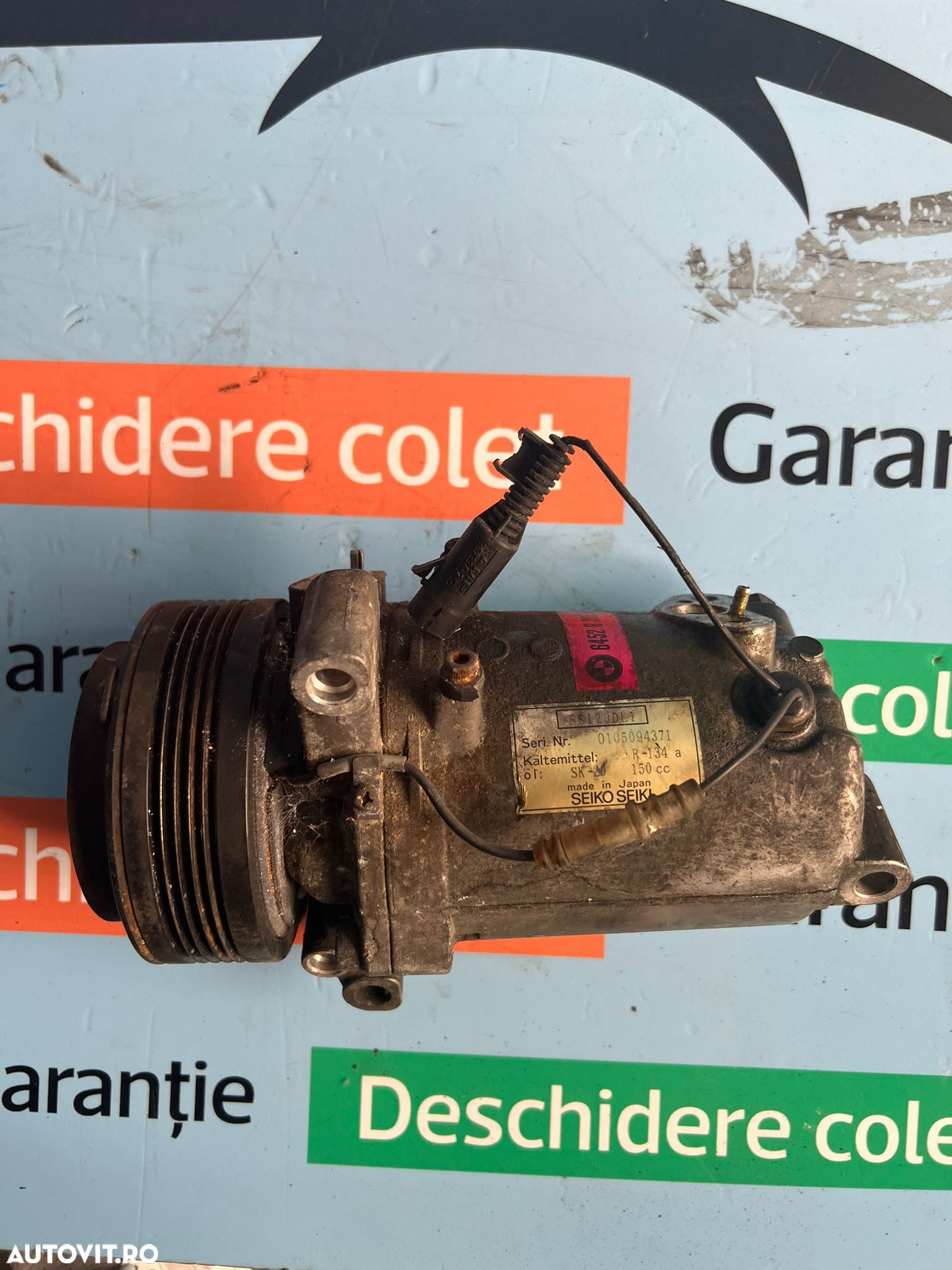 Compresor clima BMW E46 E39 2.0 D cod 64528386650 - 1