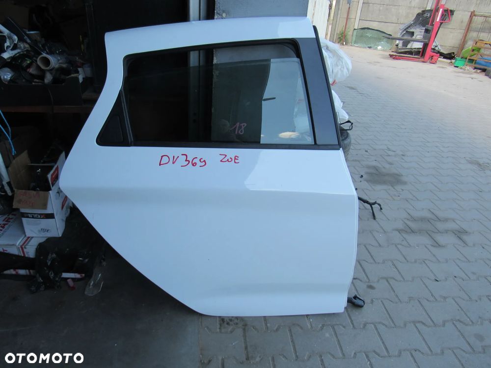 renault zoe tył lewe prawe drzwi 18r dv369 - 1