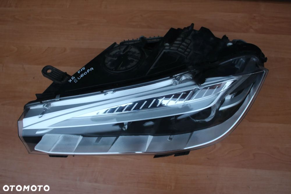 LAMPA LEWY PRZÓD PRZEDNIA LEWA ADAPTIVE LED BMW X5 F15 X6 F16 KOMPLETNA EUROPA ŁADNA ORYGINAŁ - 7
