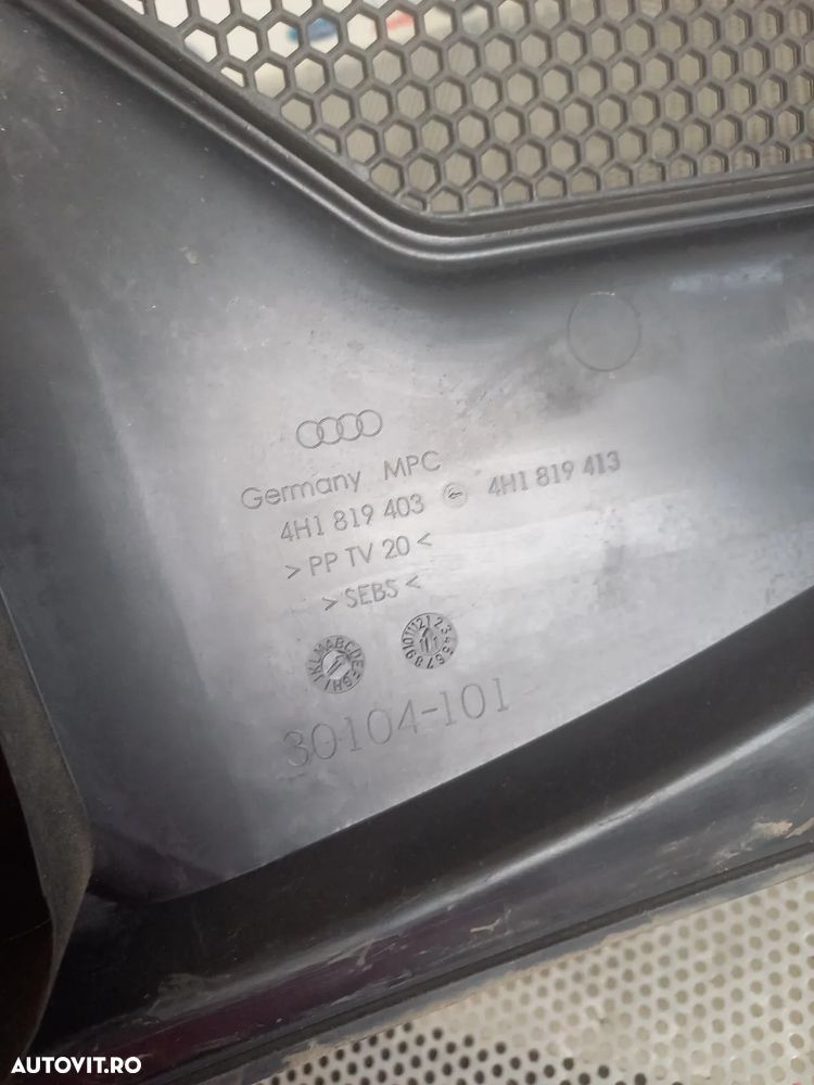 Grila Stergatoare Audi A8 4H D4 Volan Stanga An 2010-2011-2012-2013-2014-2015-2016-2017 Cod 4H Dezm - 10