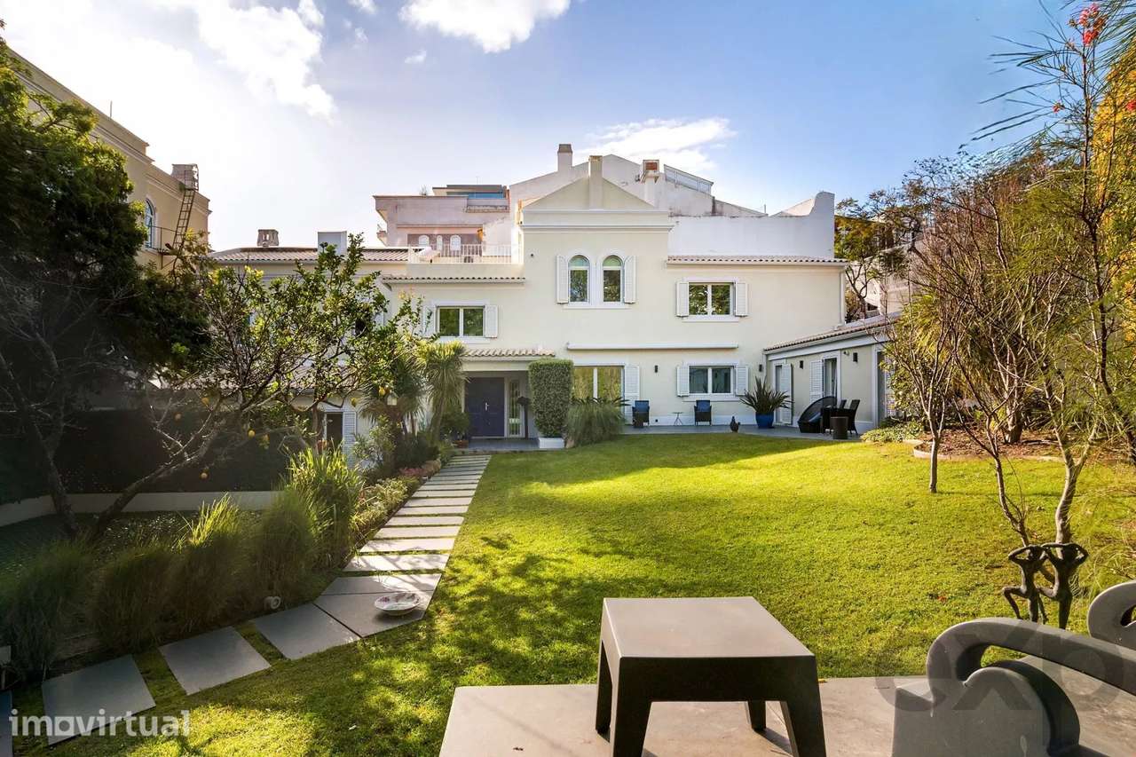 Monte Estoril - Encantadora Moradia de Luxo com amplo jardim e piscina - Grande imagem: 2/34