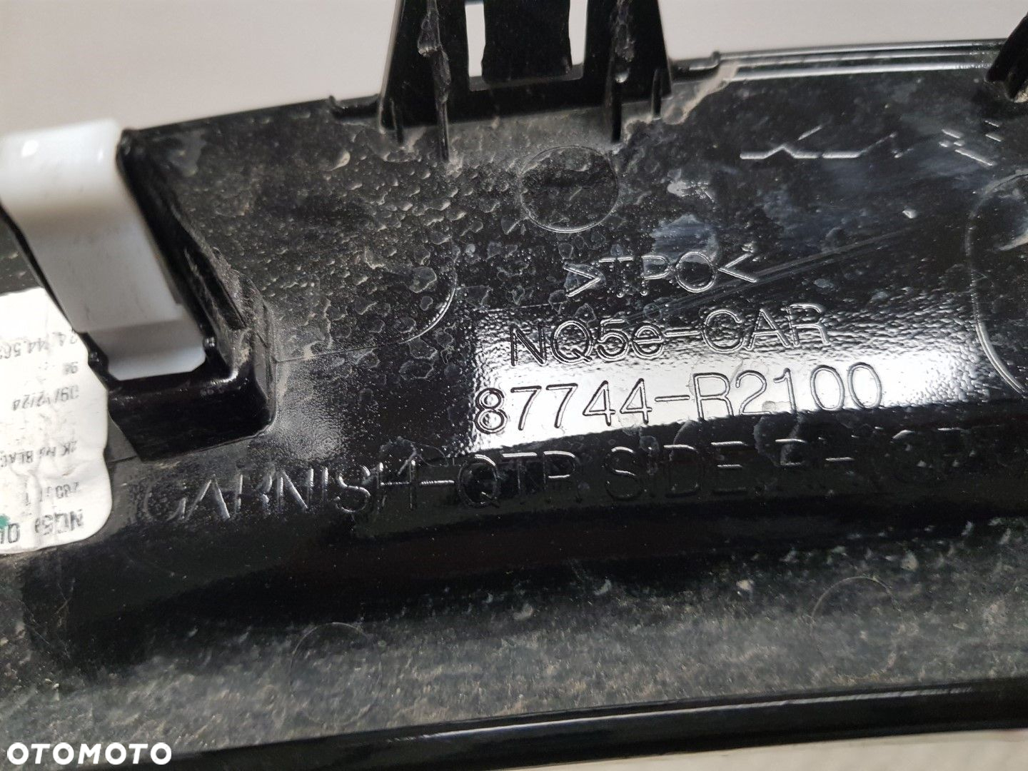 ORYGINALNA LISTWA BŁOTNIKA PRAWA TYLNA KIA SPORTAGE 5 V NQ5e BLACK 21-25 PRAWY TYŁ 87744-R2100 - 4