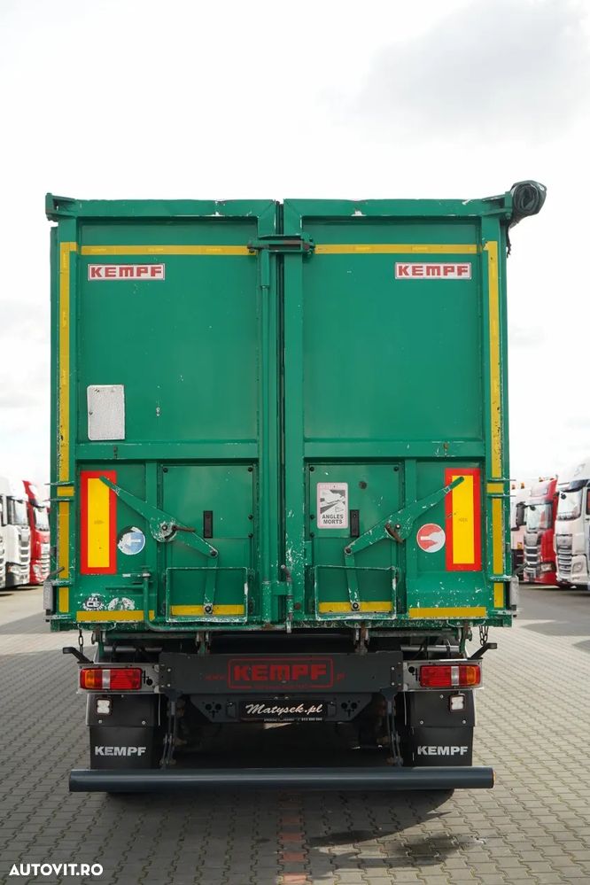 Volvo FH 500 / KIT / HIDRAULICĂ / RETARDER / I-SAVE / I-PARK COOL + BASCOLĂ KEMPF 60m3 / PUNȚĂ RIDICATĂ / 2021 - 10